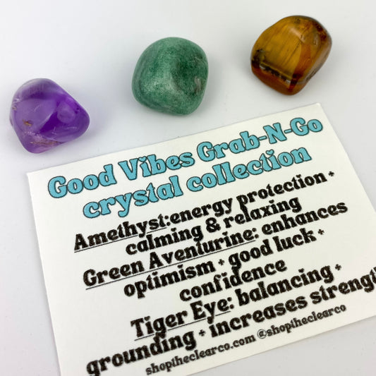Good Vibes Grab-N-Go - Crystal Collection