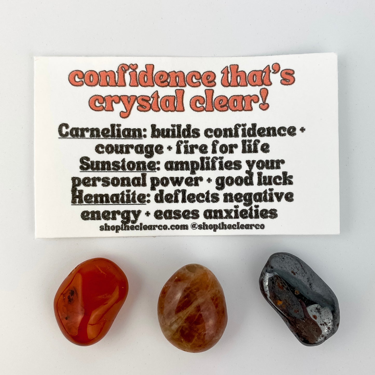 Confidence that's Crystal Clear - Crystal Collection