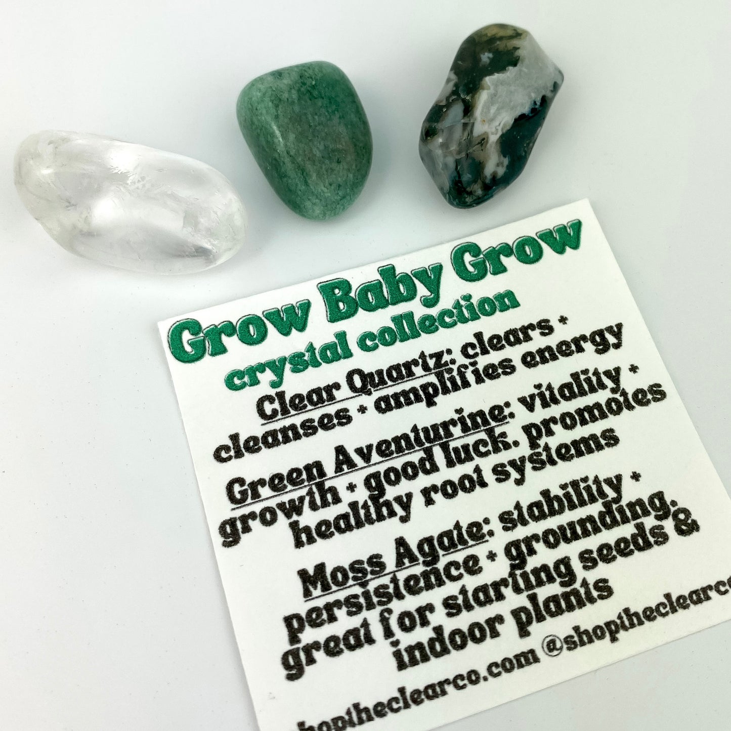 Grow Baby Grow - Crystal Collection