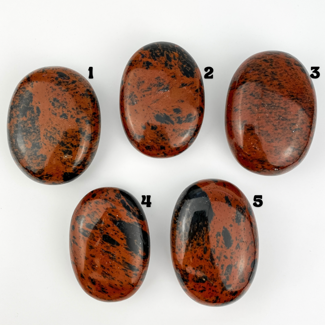 Mahogany Obsidian - Palm Stone