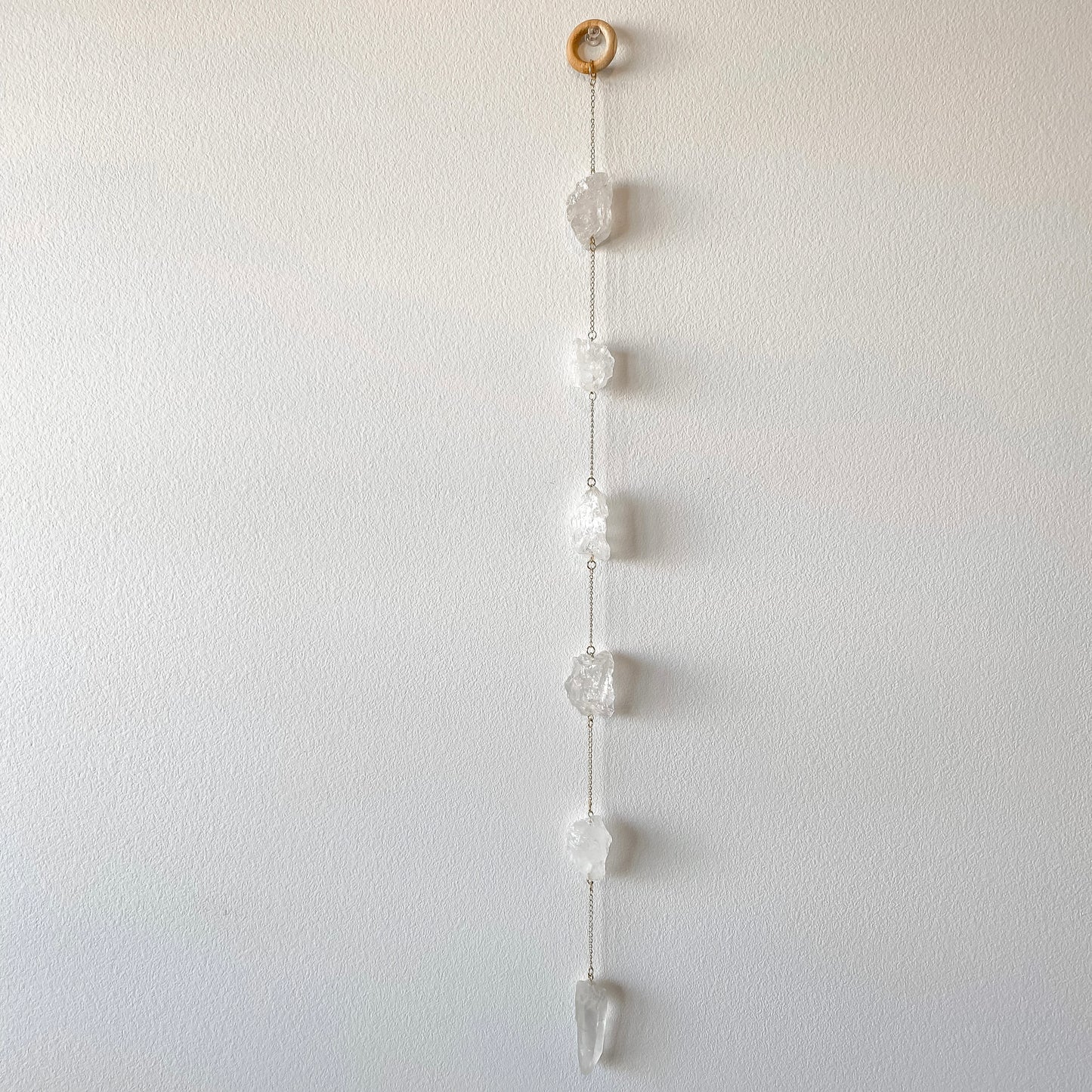 Wall Hanging - Clear Quartz