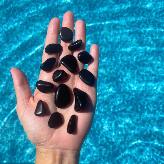 Black Obsidian - Mini Tumbled Stone